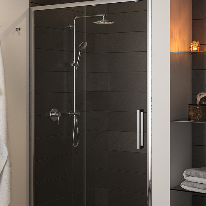 Uno Multi Pressure Shower Mixer - Brushed Nickel
