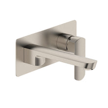 Load image into Gallery viewer, ELEMENTI ION WALL MOUNTED BASIN MIXER - BRUSHED NICKEL

