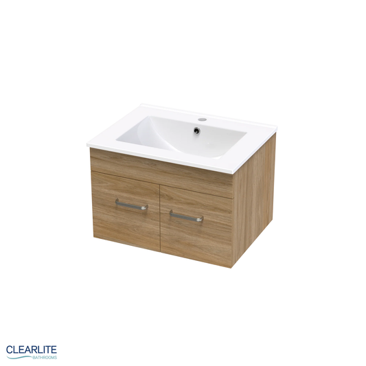 Pacific Door Only Wall Hung Vanity - 4 Sizes / 3 Colour Options