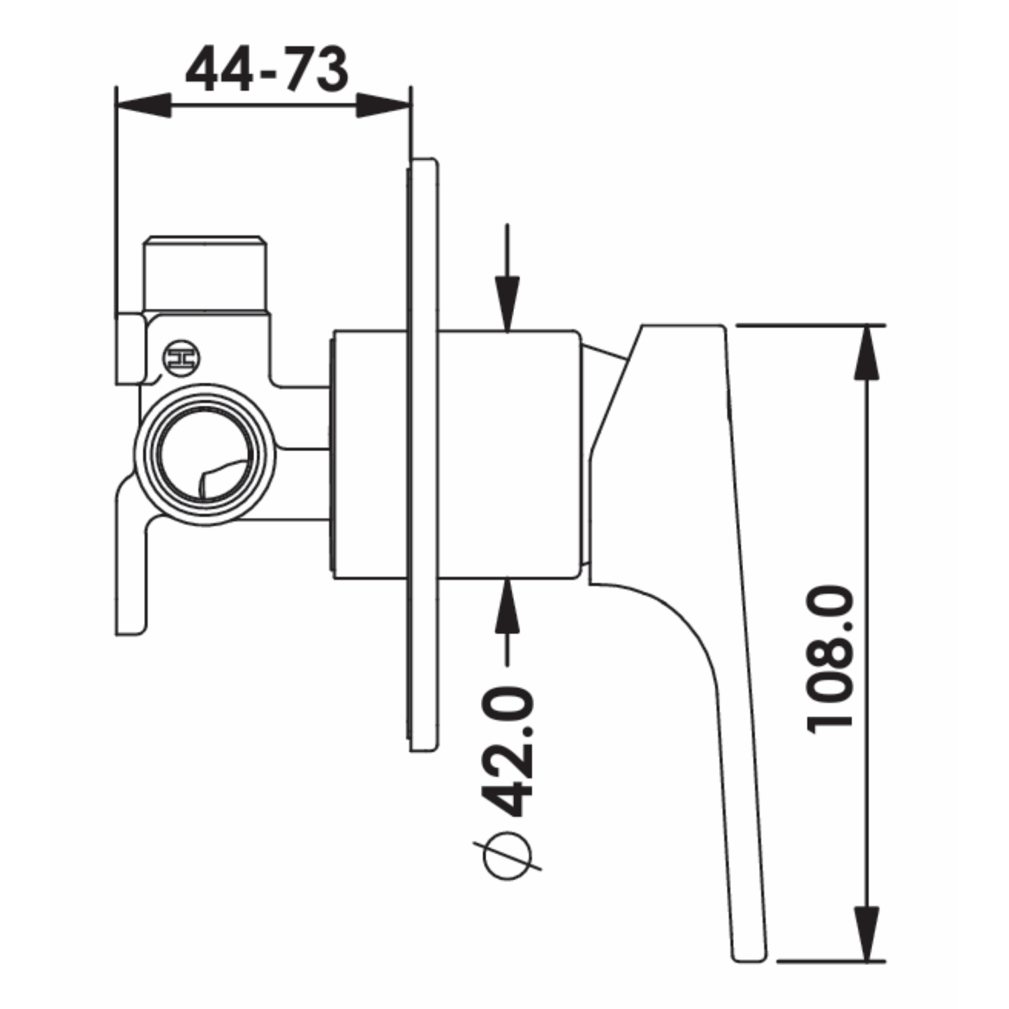 Upland Shower Mixer - 5 Colour Options