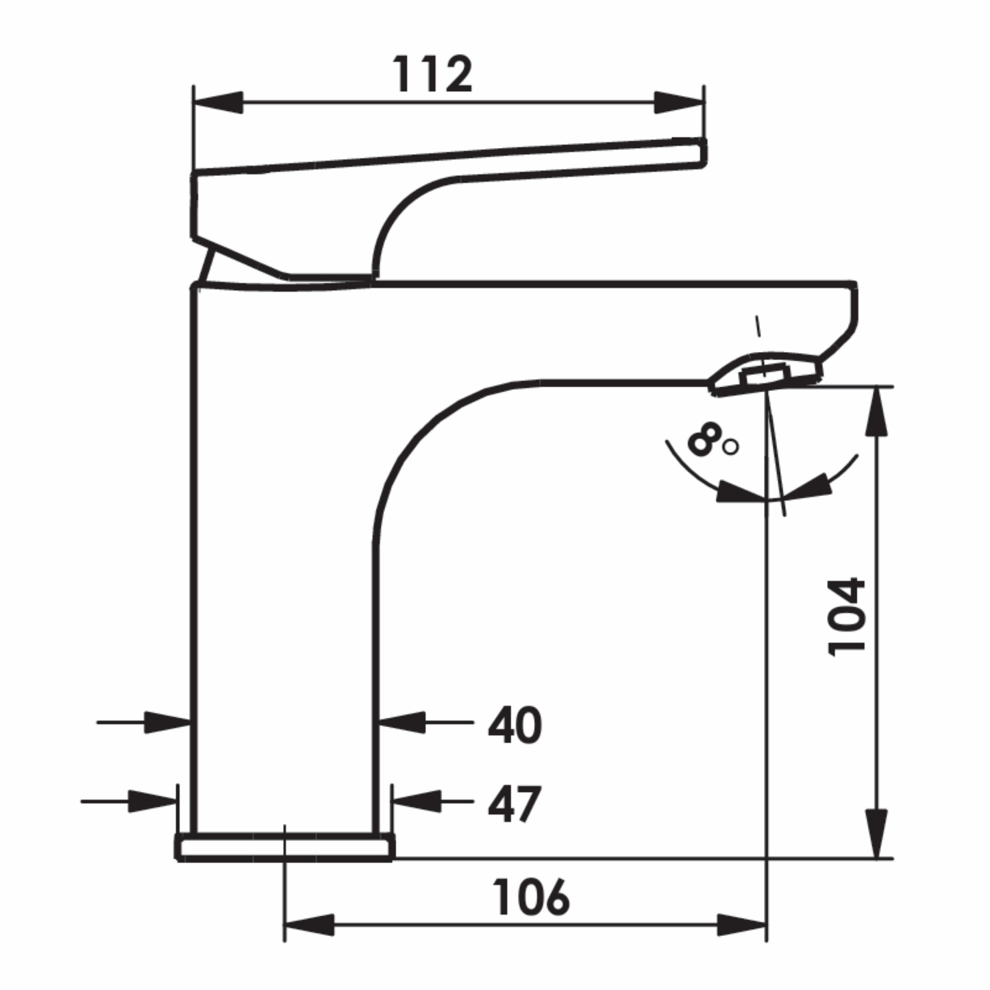 Upland Basin Mixer Cold Start - 5 Colour Options