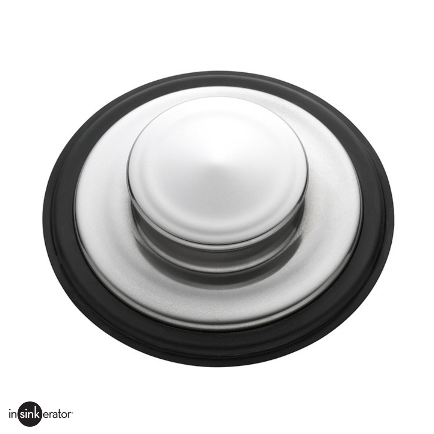 Sink Stopper - Brushed Stainless Steel