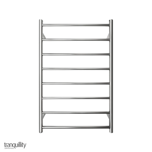 Executive 8 Bar Round Heated Towel Rail - 3 Colour Options