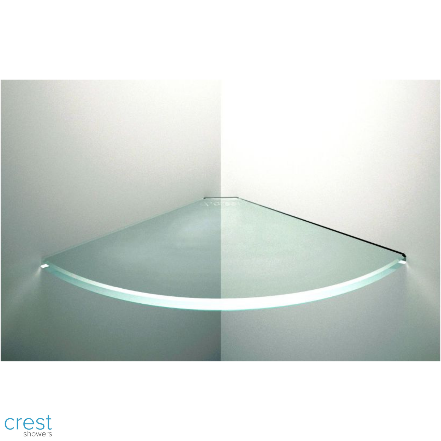 Contemporary Floating Glass Shelves