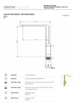 Load image into Gallery viewer, ELEMENTI ION MIXER - BRUSHED BRASS
