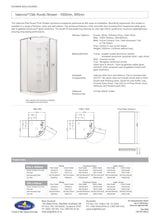 Load image into Gallery viewer, ENGLEFIELD VALENCIA ELITE RONDO SHOWER 900MMx900MM - 3 COLOURS
