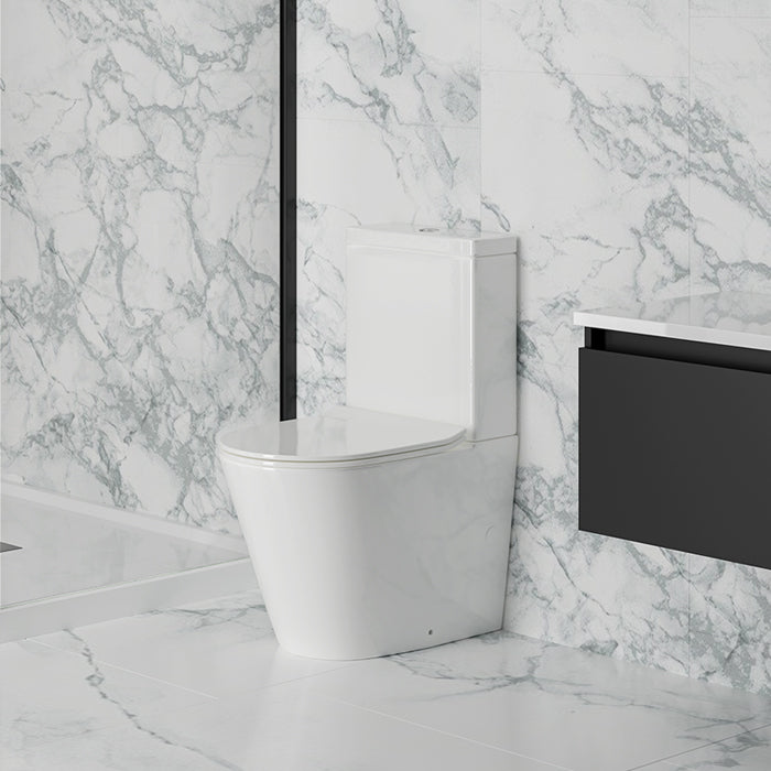 LSPEC CC Back to Wall Toilet Suite - Gloss White