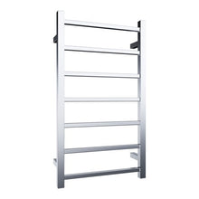 Load image into Gallery viewer, NEWTECH QUADRO HEATED TOWEL RAIL 800X450MM CHROME

