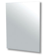 TRENDY MIRRORS POLISHED EDGE RECTANGLE MIRROR WITH HIDDEN FITTINGS - PRECISION 900MMx500MM