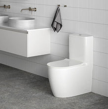 Load image into Gallery viewer, ELEMENTI UNO OVERHEIGHT CC BTW TOILET SUITE TOP/BOTTOM INLET
