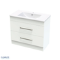 Pacific Double Drawer Floor Standing Vanity - 4 Size & 3 Colour Options