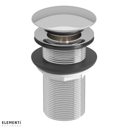 Basin Clicker Waste 32mm No Overflow - 5 Colour Options