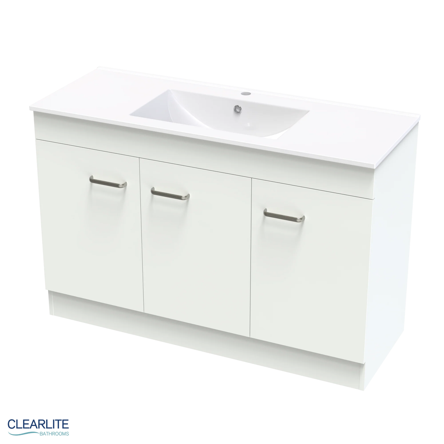 Pacific Door Only Floor Standing Vanity - 4 Size & 3 Colour Options