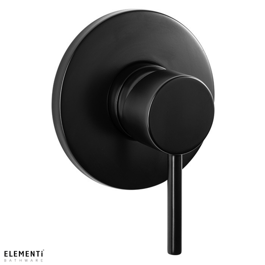 Uno Multi Pressure Shower Mixer - Black