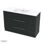 Pacific Double Drawer Floor Standing Vanity - 4 Size & 3 Colour Options