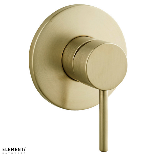 Uno Multi Pressure Shower Mixer - Brushed Brass