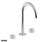Components Tube Hob Basin Spout & Oyl Handles - 3 Colour Options