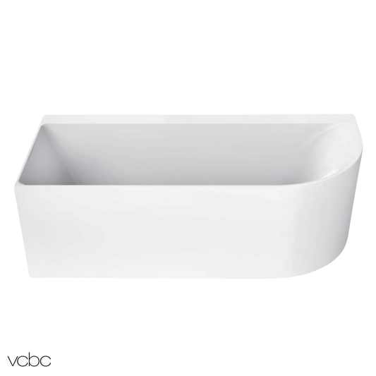 Lux Corner Back To Wall Bath (Left Corner) 1700mm