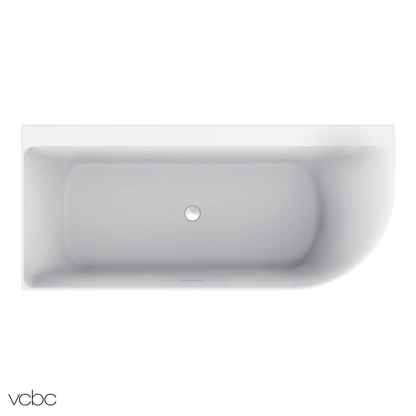 Lux Corner Back To Wall Bath (Left Corner) 1700mm