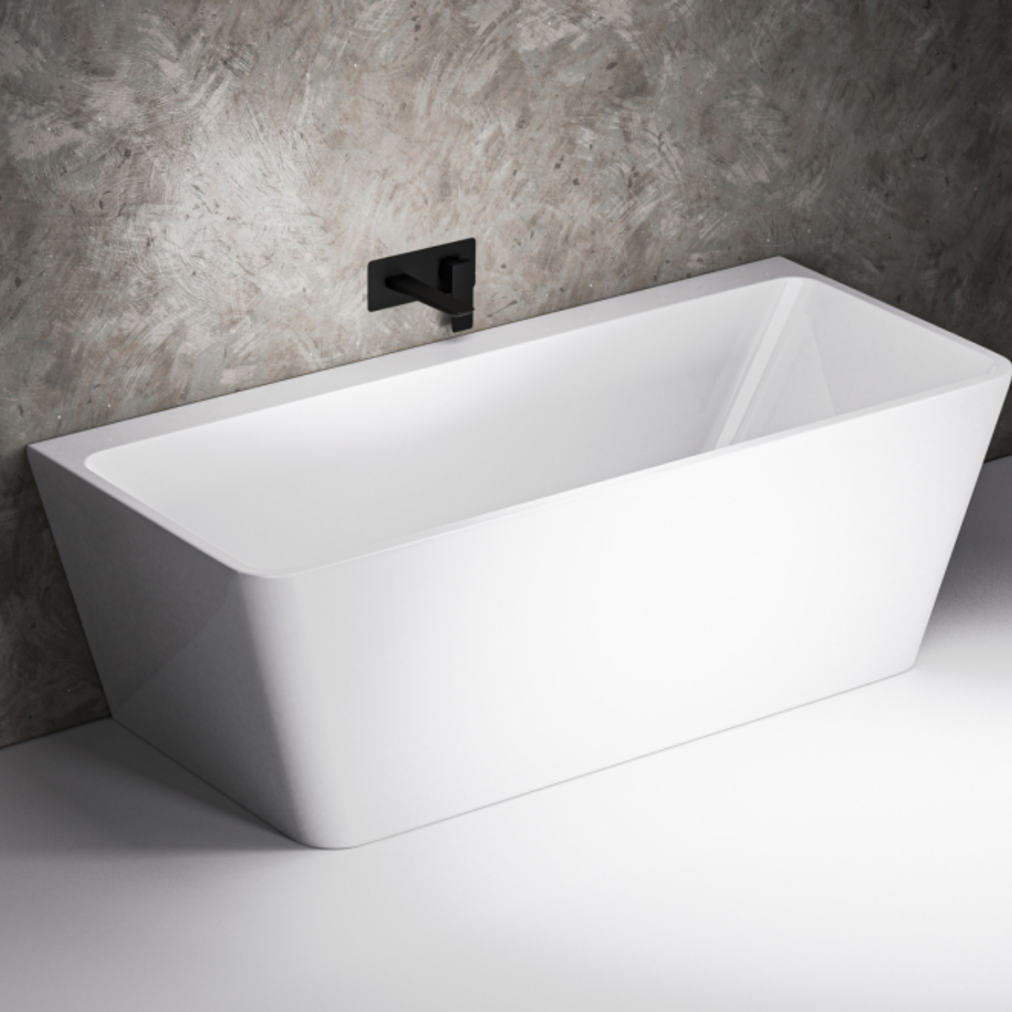 Pure Zone Back To Wall Bath - 2 Size Options