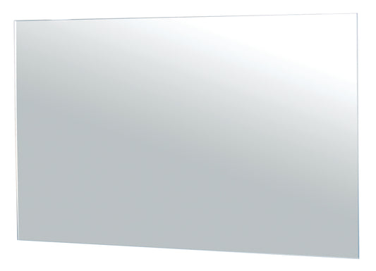 Polished Edge Rectangle Mirror with Hidden Fittings - Mirrox