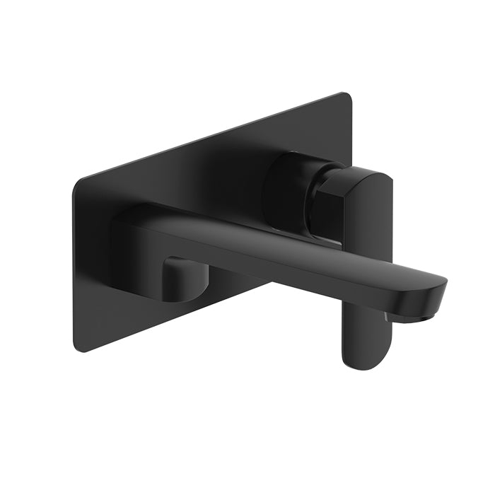 ELEMENTI ION WALL MOUNTED BASIN MIXER - BLACK