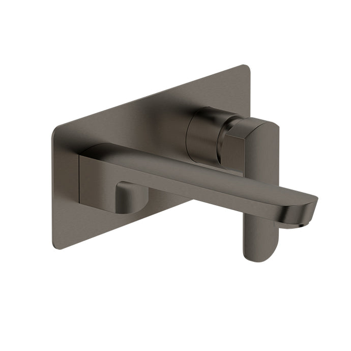 ELEMENTI ION WALL MOUNTED BASIN MIXER - GUNMETAL