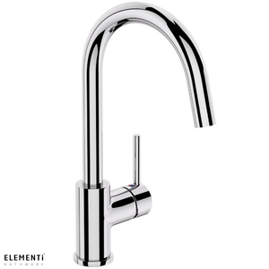 Uno Gooseneck Kitchen Mixer - Chrome
