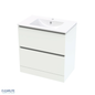 Pacific Rise Double Drawer Floor Standing Vanity - 4 Size & 3 Colour Options