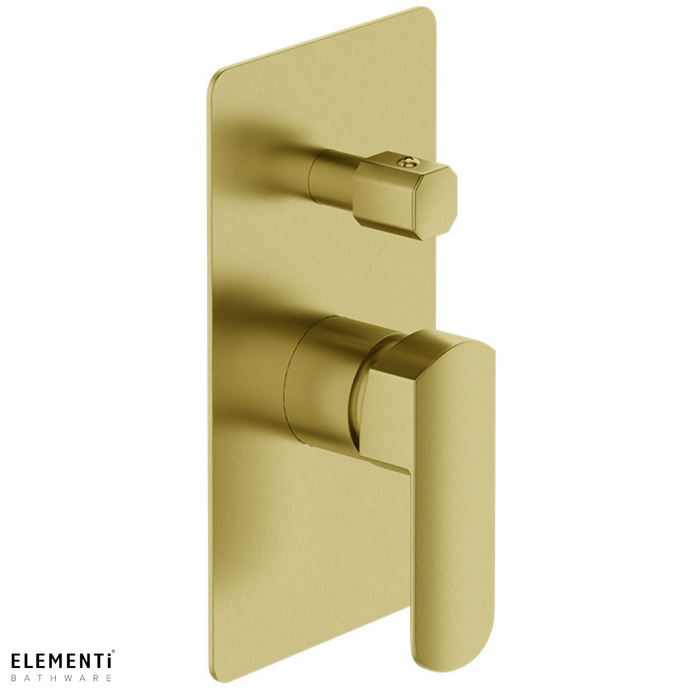 Ion Diverter Mixer - Brushed Brass