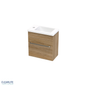 Pacific Hand Basin Wall Hung Vanity 400mm - 3 Colour Options