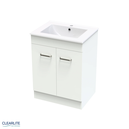 Pacific Door Only Floor Standing Vanity - 4 Size & 3 Colour Options