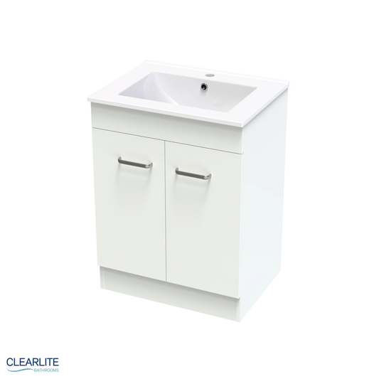 Pacific Door Only Floor Standing Vanity - 4 Size & 3 Colour Options