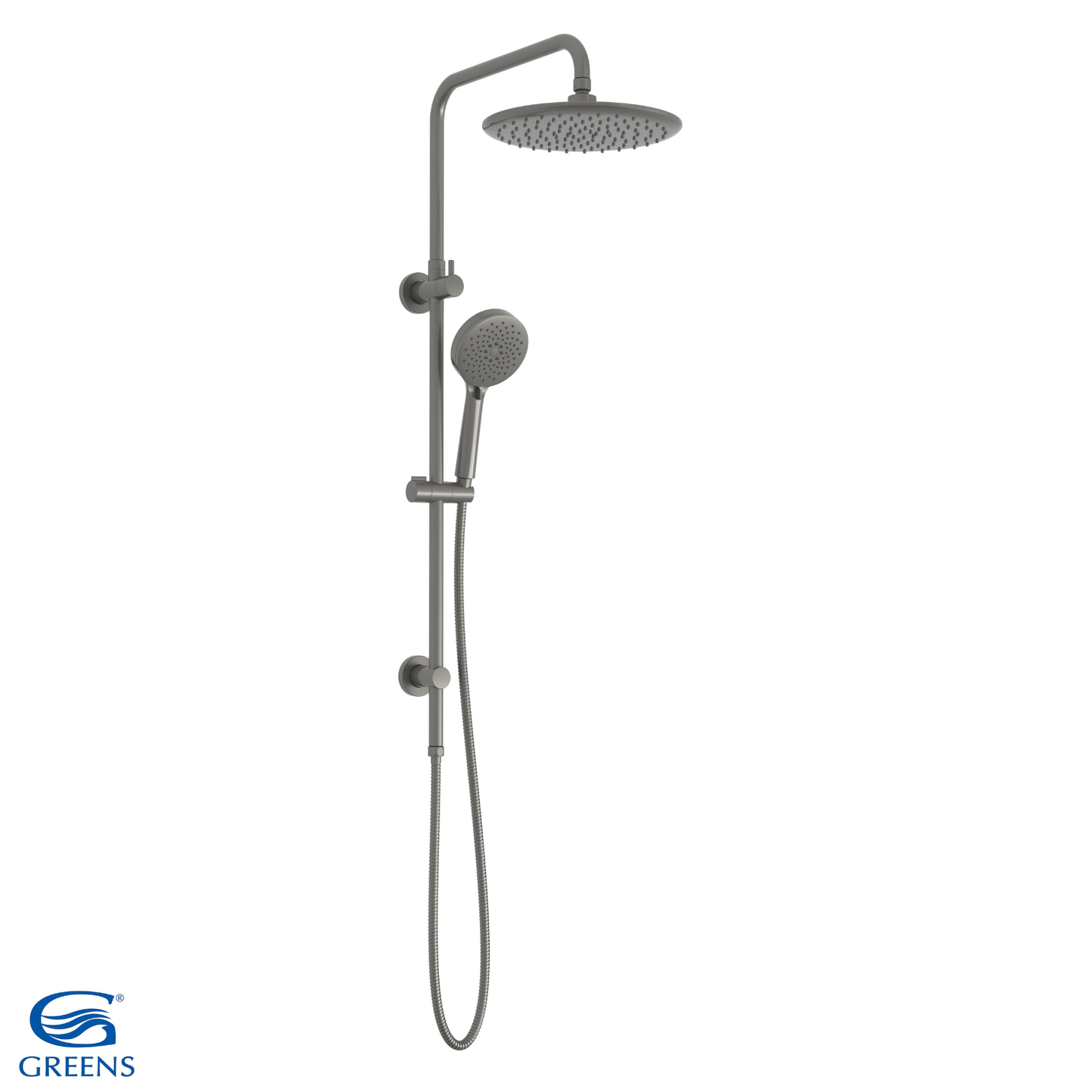 Upland Twin Rail Shower - 5 Colour Options