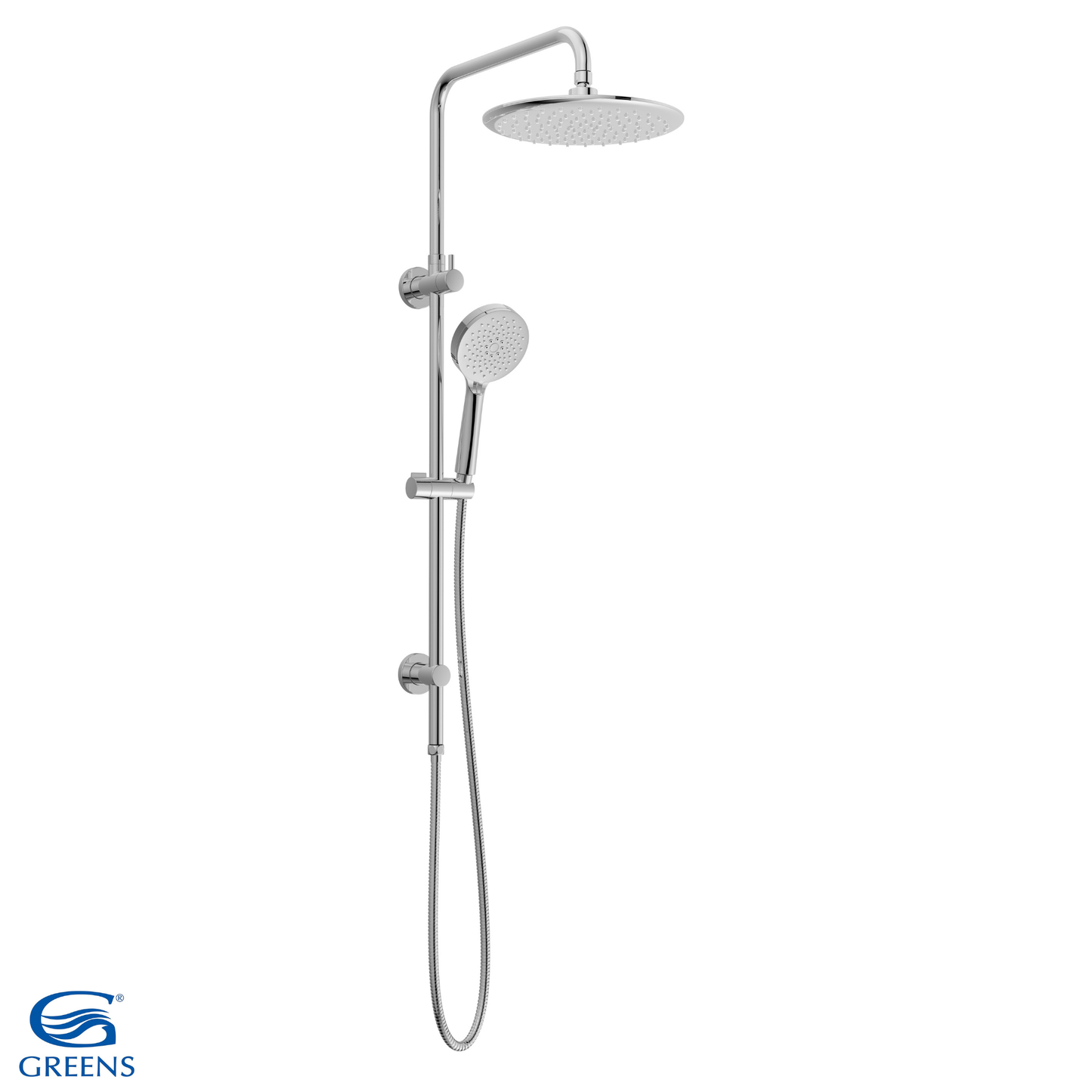 Upland Twin Rail Shower - 5 Colour Options