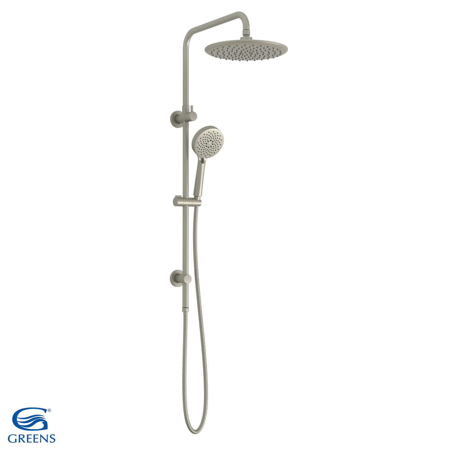 Upland Twin Rail Shower - 5 Colour Options