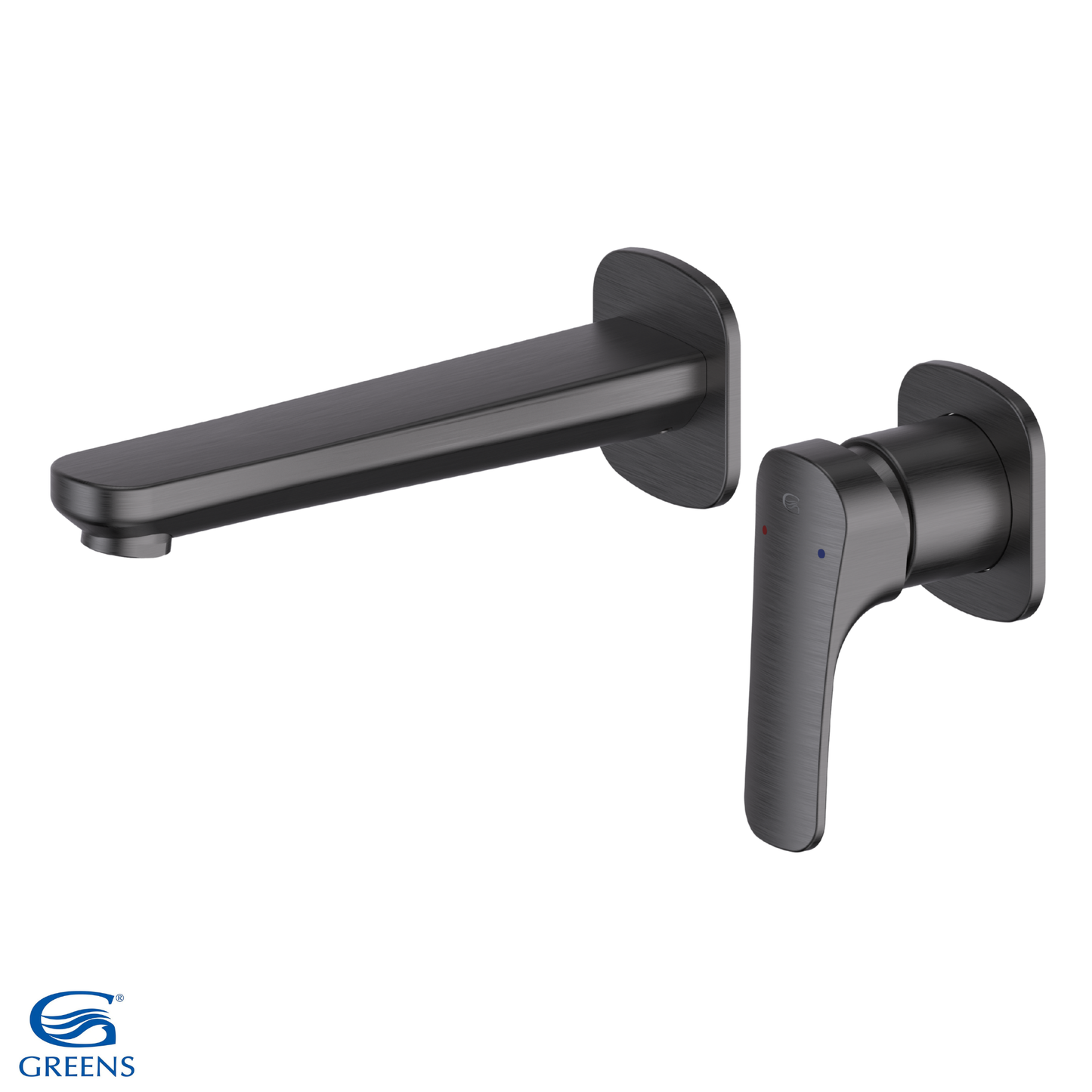 Upland Wall Basin Mixer - 5 Colour Options