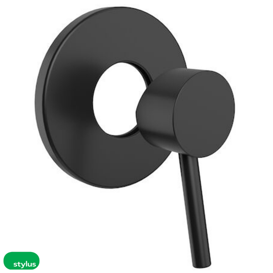 Basis R3 Bath/Shower Mixer Trim Kit - Black