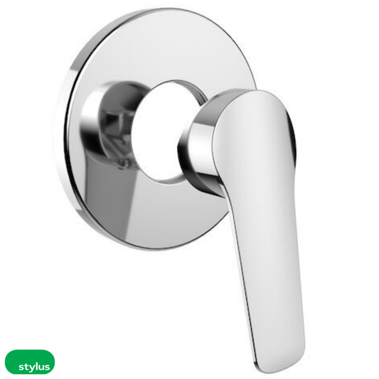 Basis R4 Bath/Shower Mixer Trim Kit - Chrome