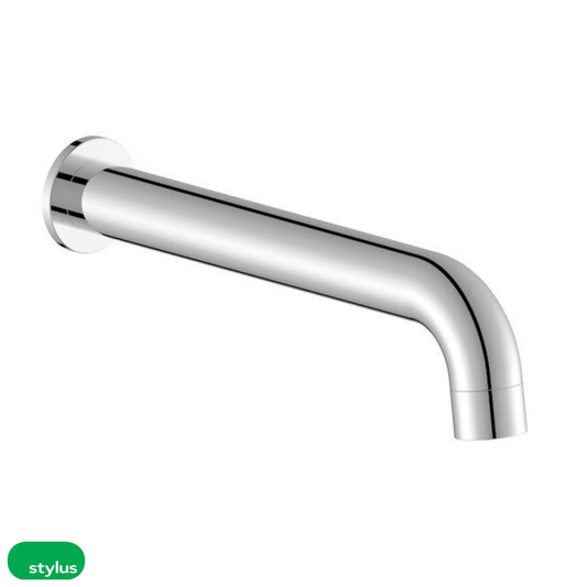 Basis Wall Basin/Bath Outlet 220mm - Chrome