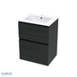 Pacific Rise Double Drawer Floor Standing Vanity - 4 Size & 3 Colour Options