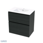 Pacific Rise Double Drawer Floor Standing Vanity - 4 Size & 3 Colour Options