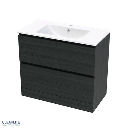 Pacific Rise Double Drawer Floor Standing Vanity - 4 Size & 3 Colour Options
