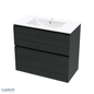 Pacific Rise Double Drawer Floor Standing Vanity - 4 Size & 3 Colour Options