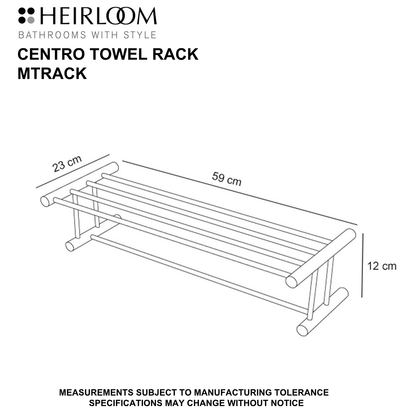 Centro Towel Rack - Chrome