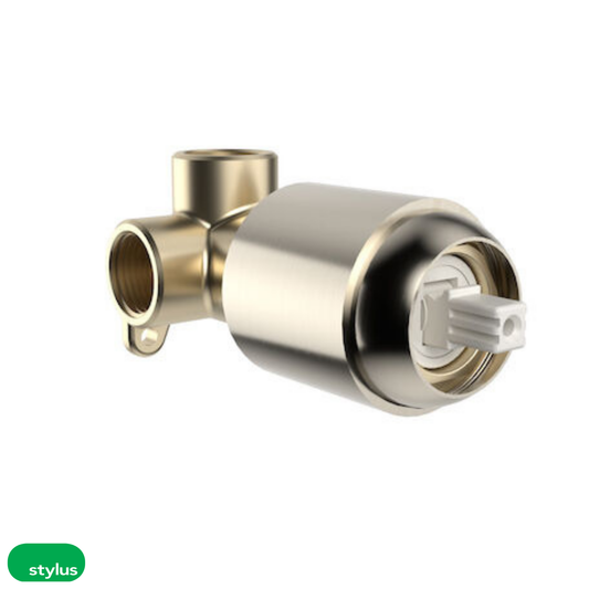 Basis Universal Inwall Body - Brushed Nickel