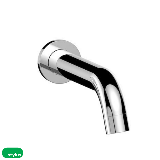 Basis Wall Basin/Bath Outlet 180mm - Chrome