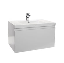 Load image into Gallery viewer, ENGLEFIELD VALENCIA WALL HUNG  750MM SINGLE DRAWER VANITY - 3 COLOURS
