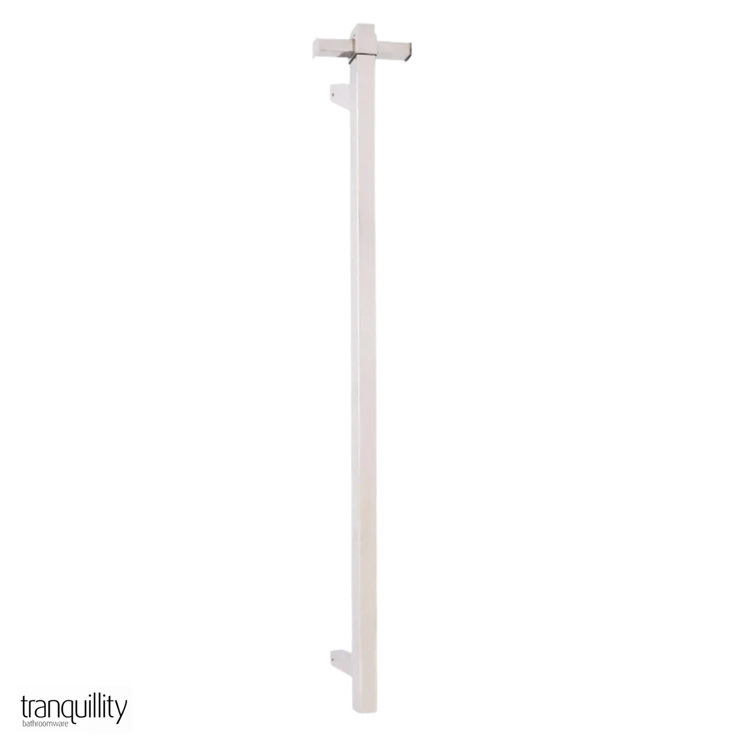 Square Vertical Heated Towel Bar 1000mm - 5 Colour Options