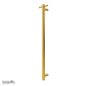 Round Vertical Heated Towel Bar 1000mm - 6 Colour Options